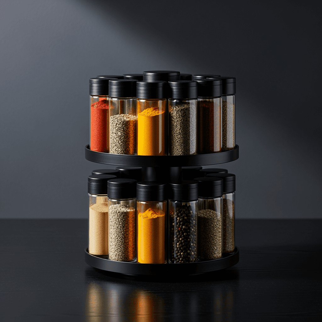 360° Rotating Spice Organizer